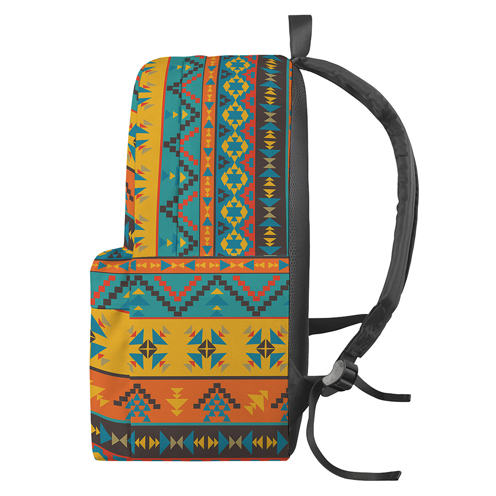 Native Indian Inspired Pattern Print Backpack