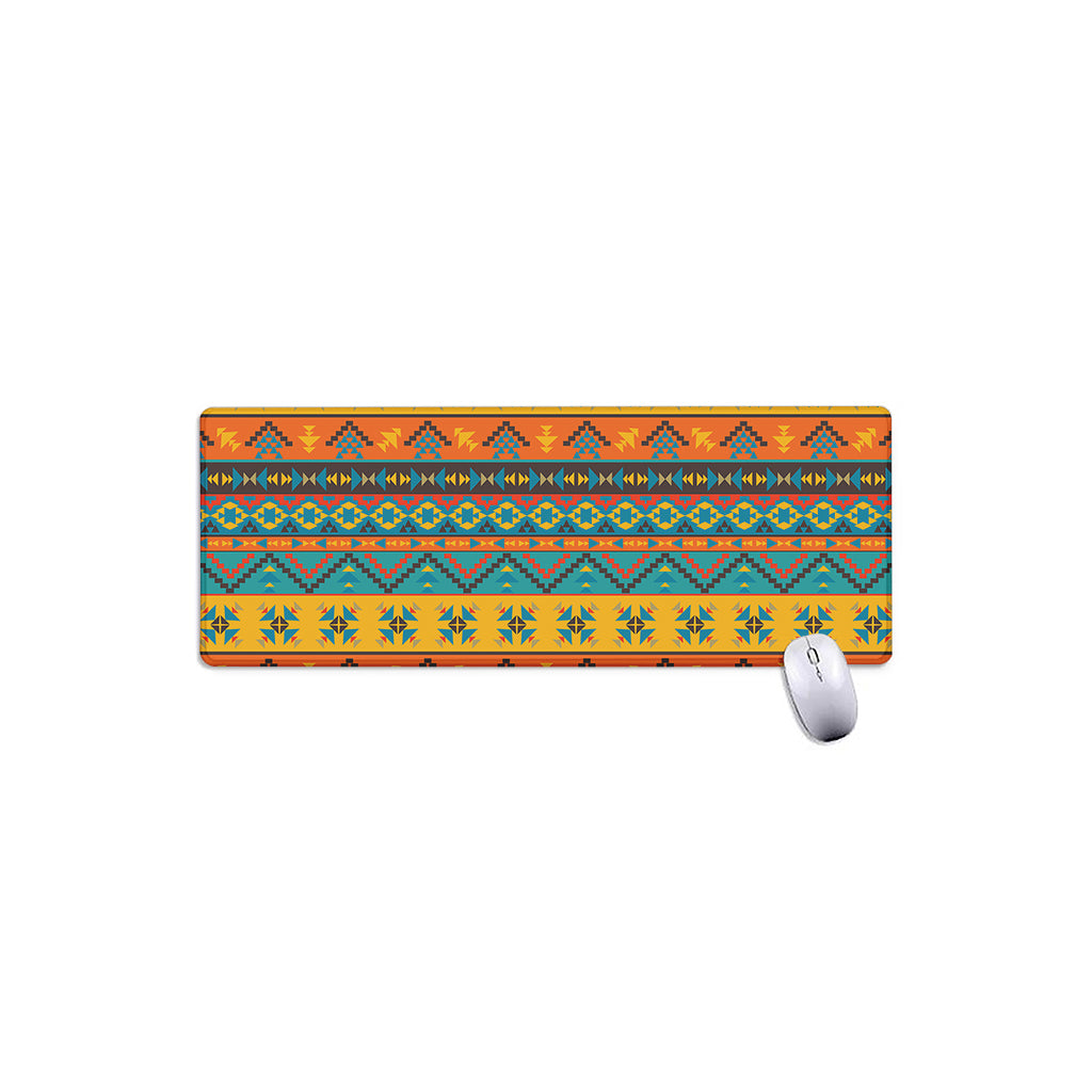 Native Indian Inspired Pattern Print Extended Mouse Pad