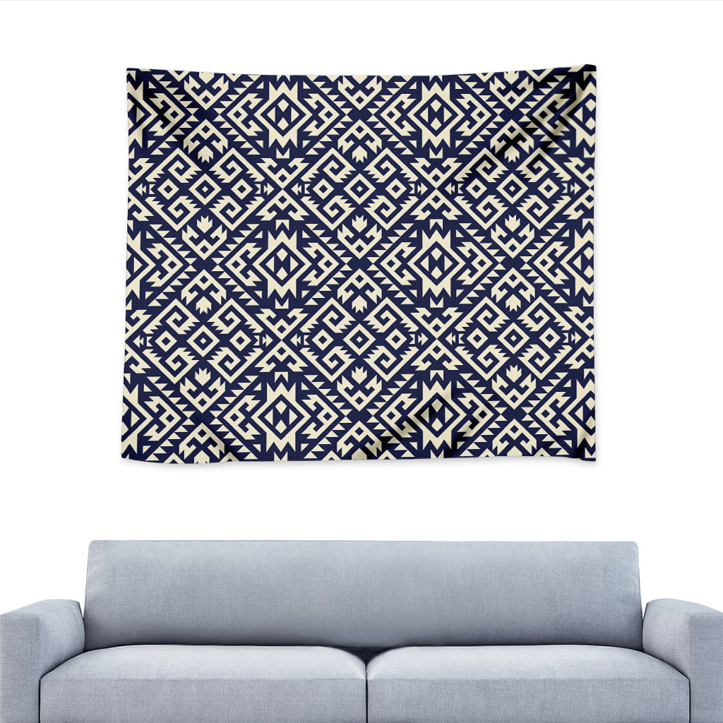 Native Indian Navajo Pattern Print Tapestry