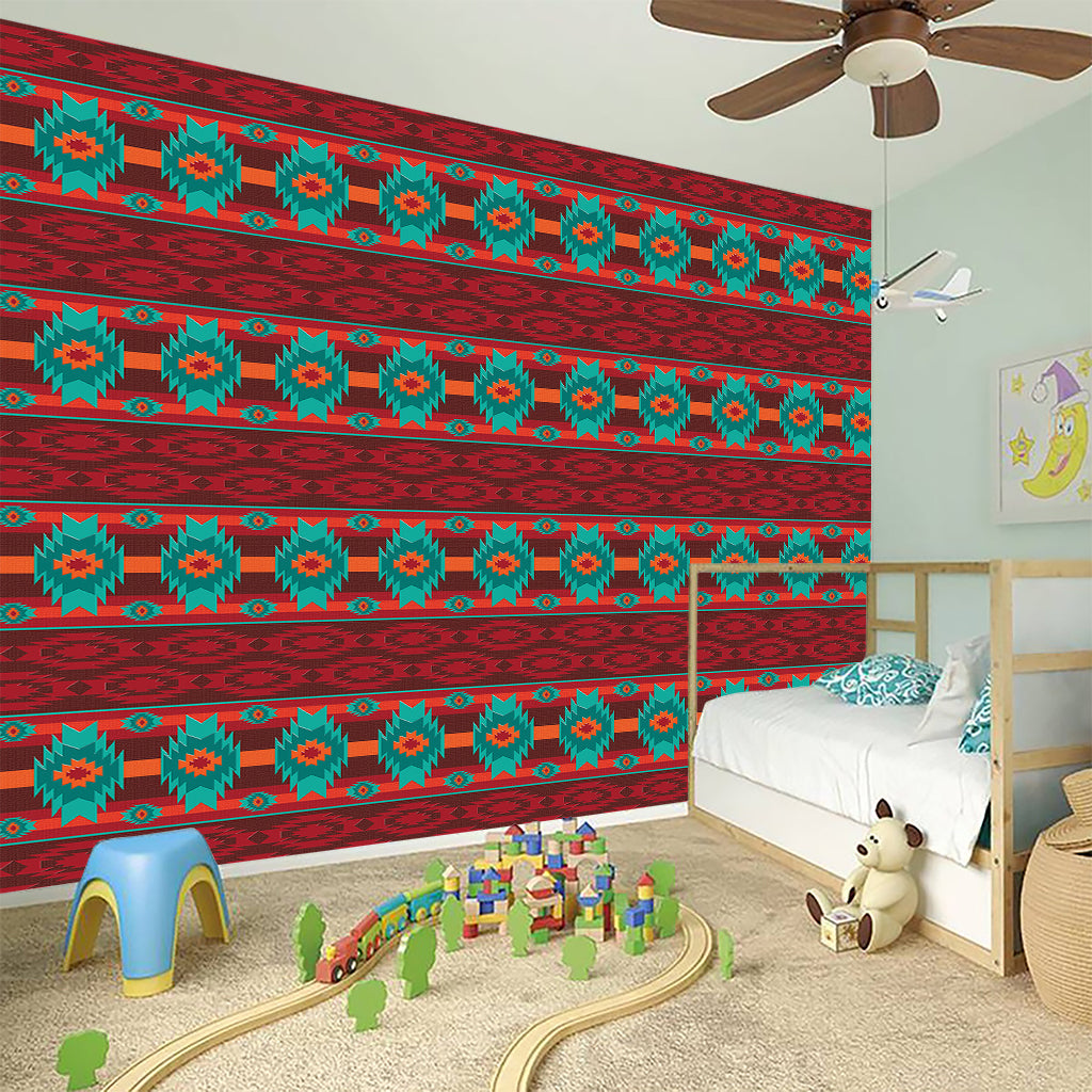 Native Southwestern Pattern Print Wall Sticker