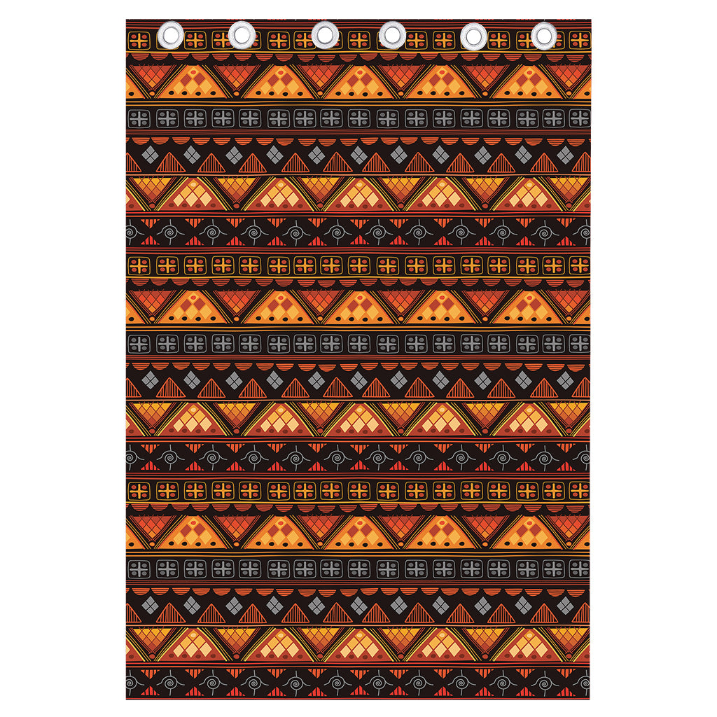 Native Tribal African Pattern Print Curtain