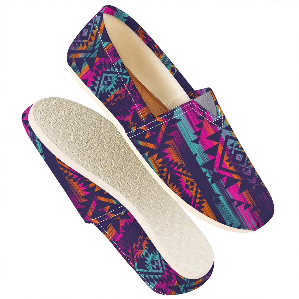 Native Tribal Aztec Pattern Print Casual Shoes