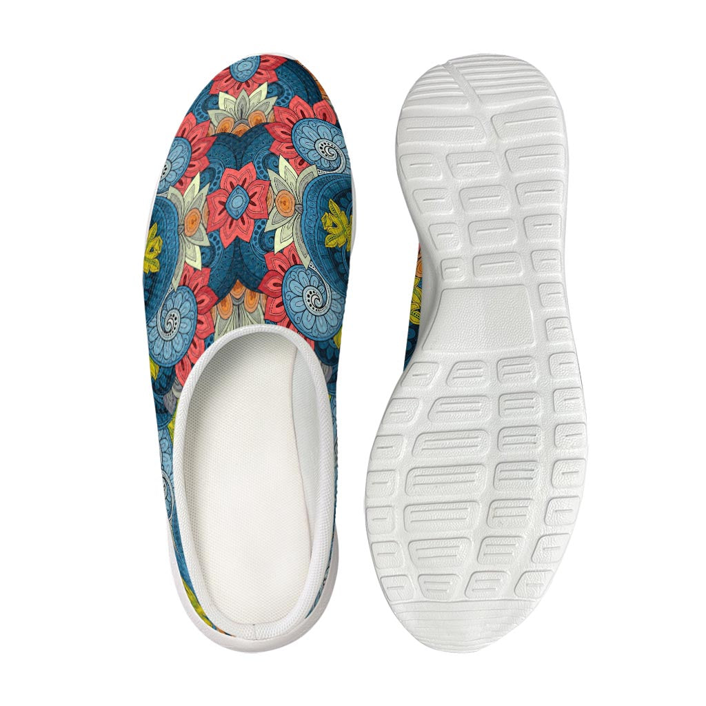 Native Tribal Bohemian Pattern Print Mesh Casual Shoes