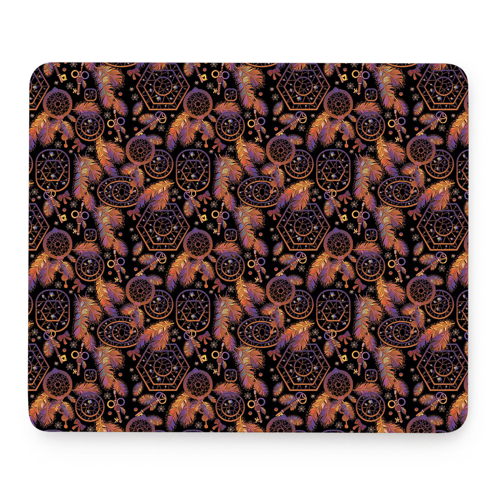 Native Tribal Dream Catcher Print Mouse Pad