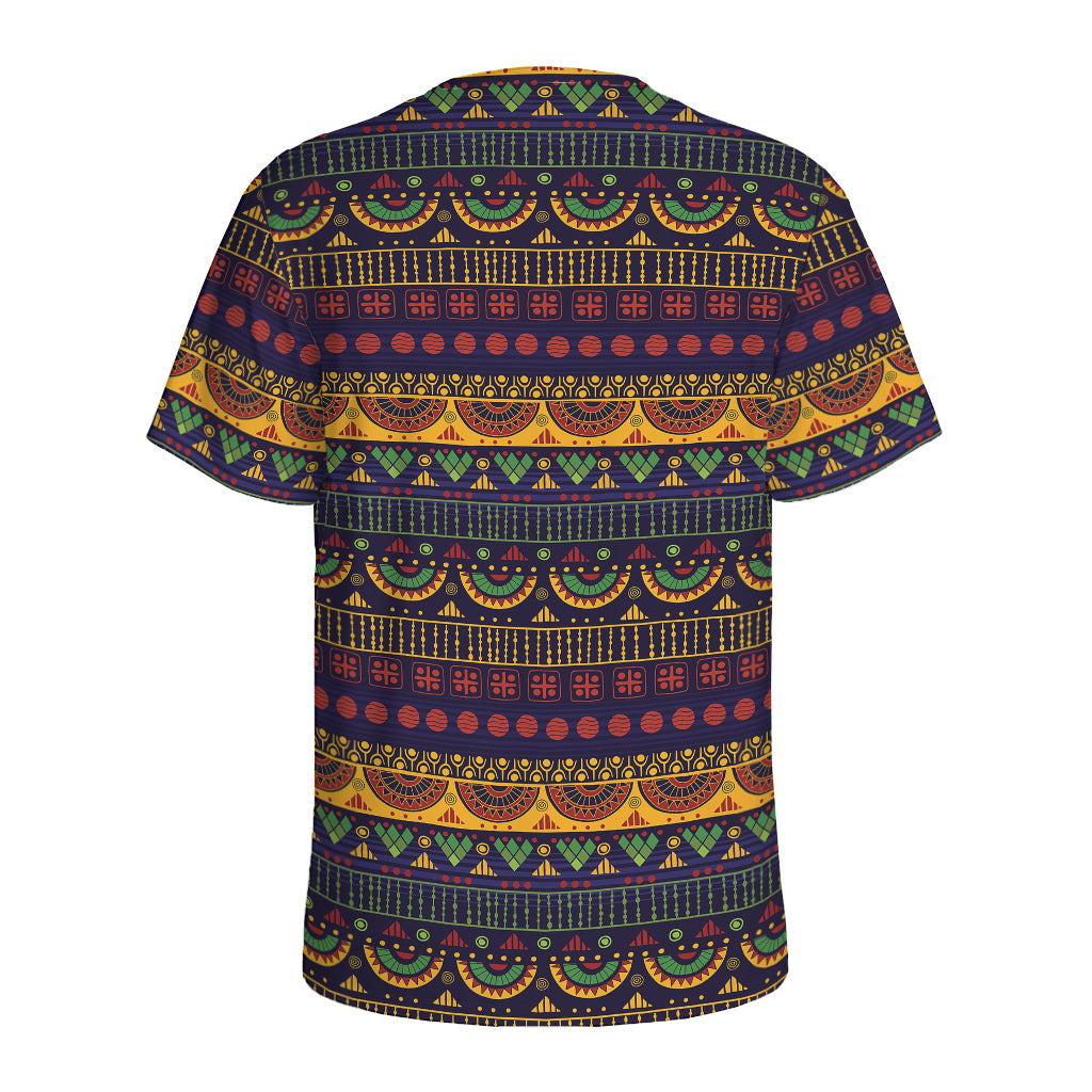 Native Tribal Indian Pattern Print Men's Sports T-Shirt