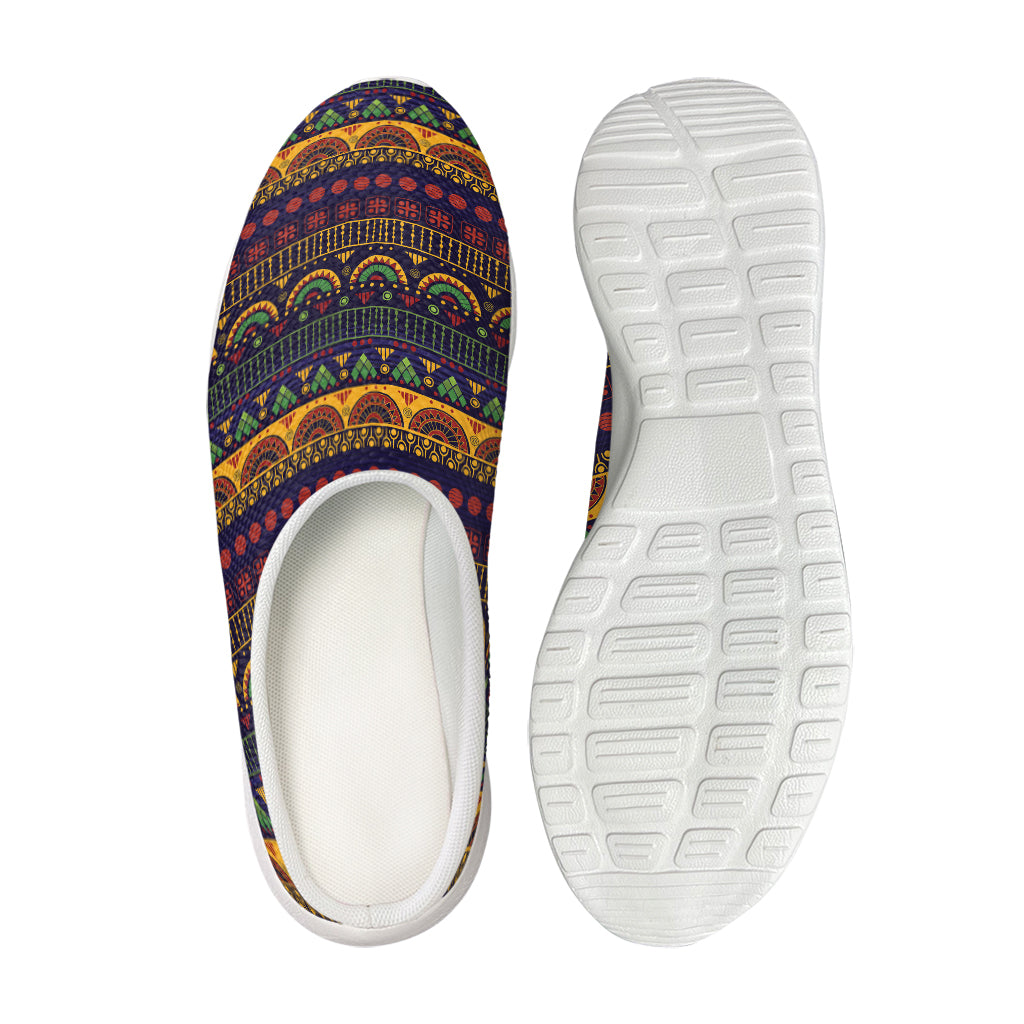 Native Tribal Indian Pattern Print Mesh Casual Shoes
