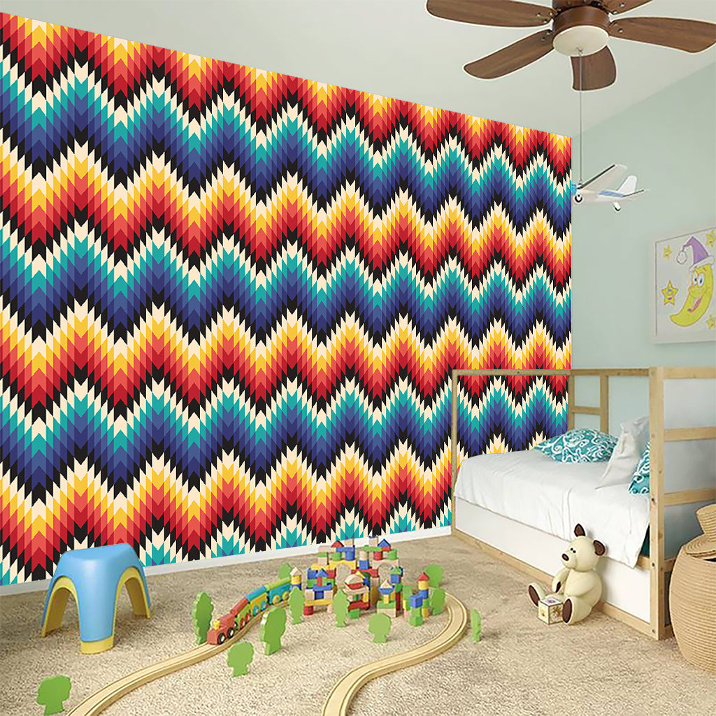 Native Tribal Inspired Pattern Print Wall Sticker