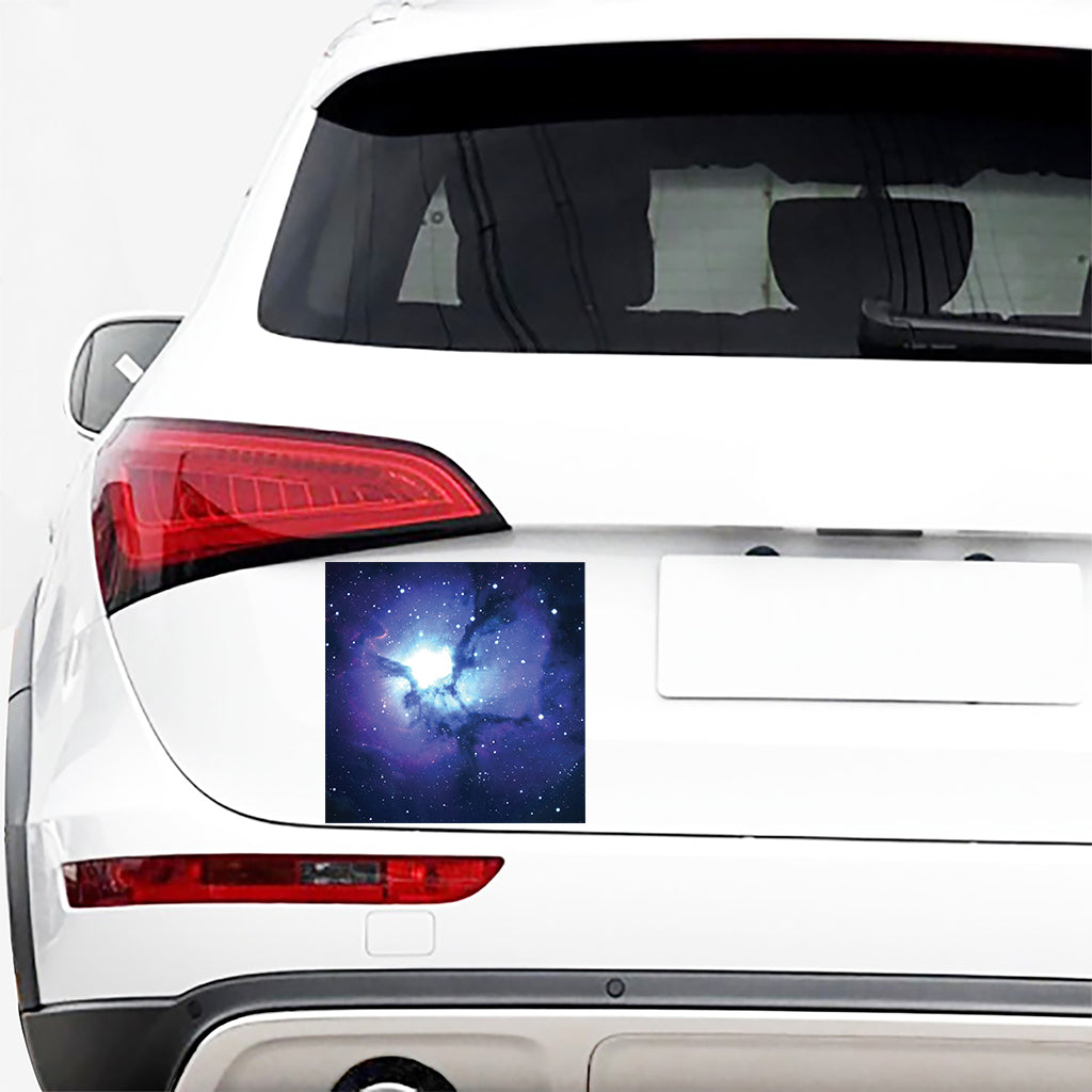 Nebula Space Print Car Sticker