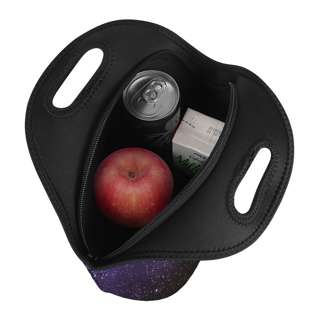 Nebula Universe Galaxy Deep Space Print Neoprene Lunch Bag