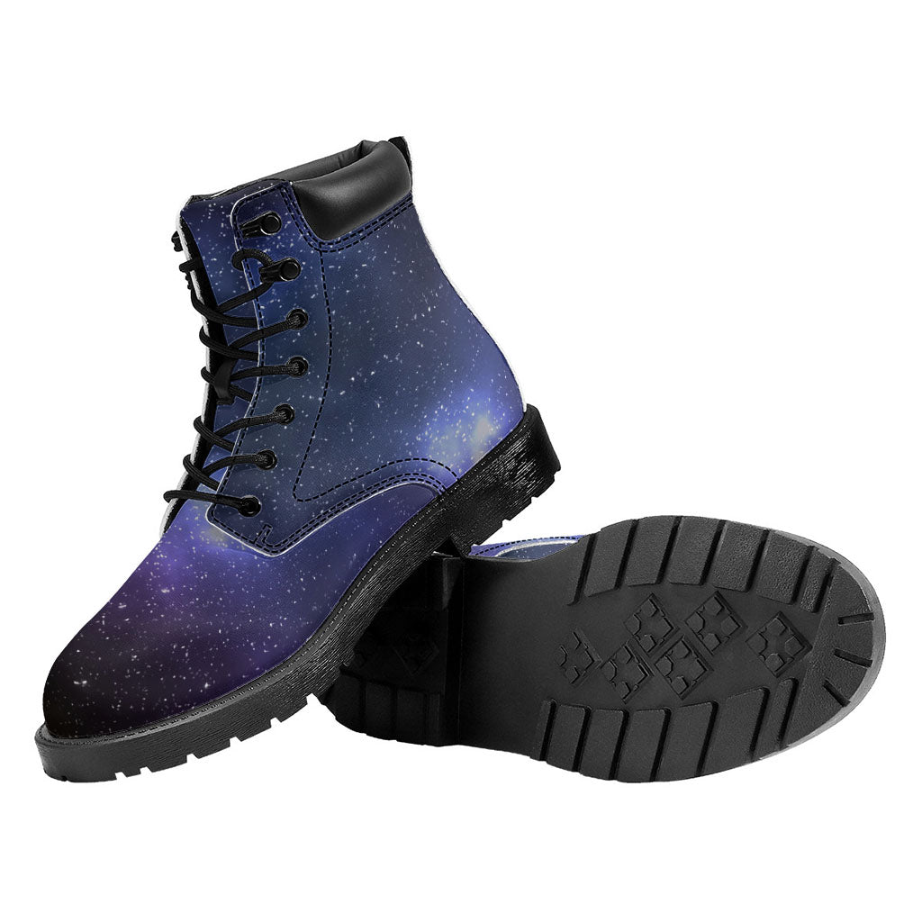 Nebula Universe Galaxy Deep Space Print Work Boots