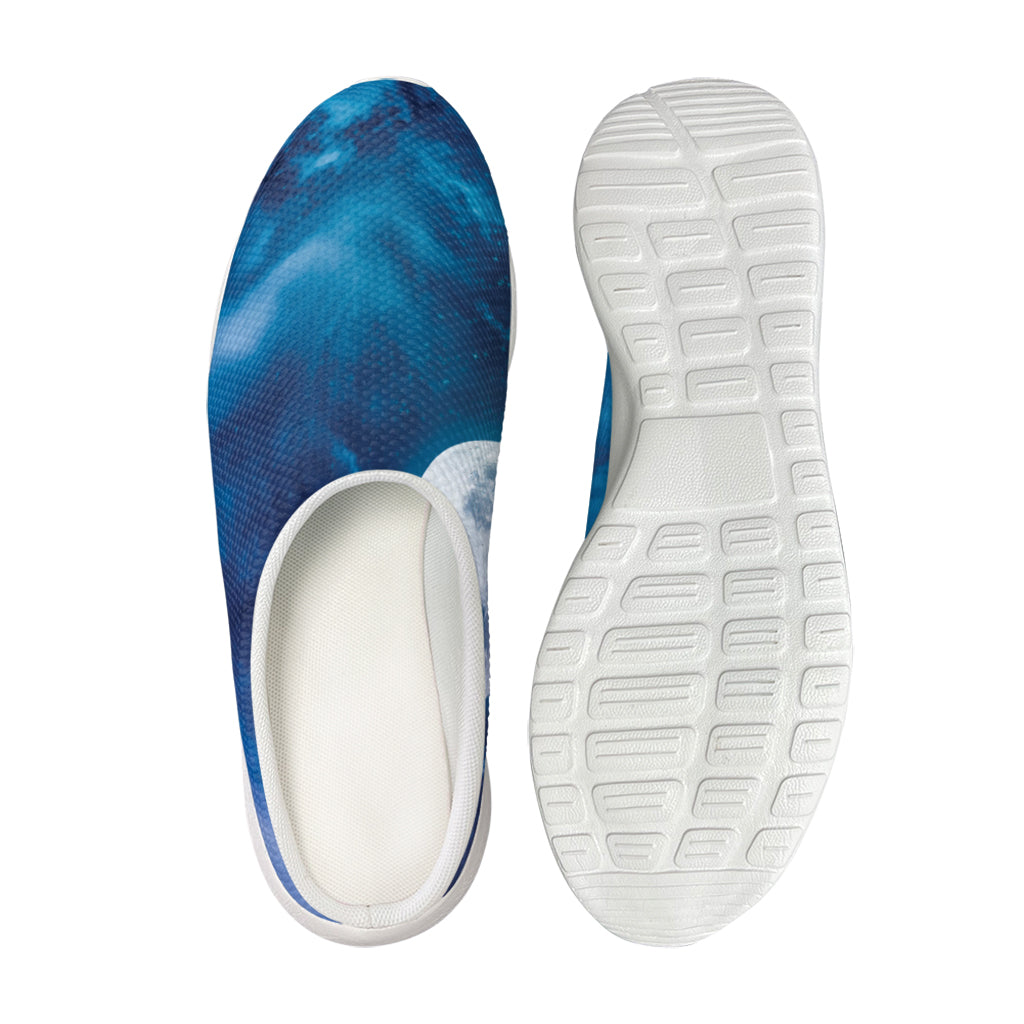 Night Sky And Moonlight Print Mesh Casual Shoes