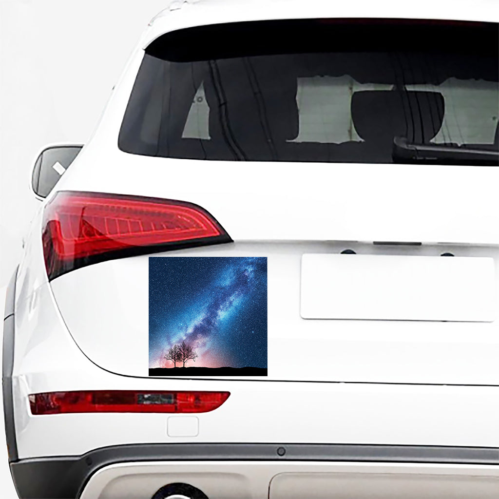 Night Sky Milky Way Print Car Sticker
