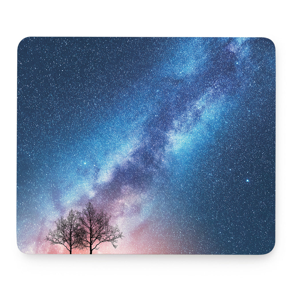 Night Sky Milky Way Print Mouse Pad