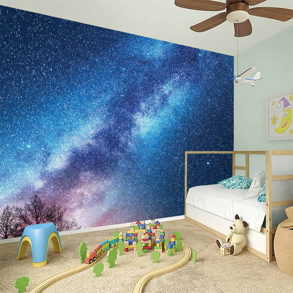 Night Sky Milky Way Print Wall Sticker