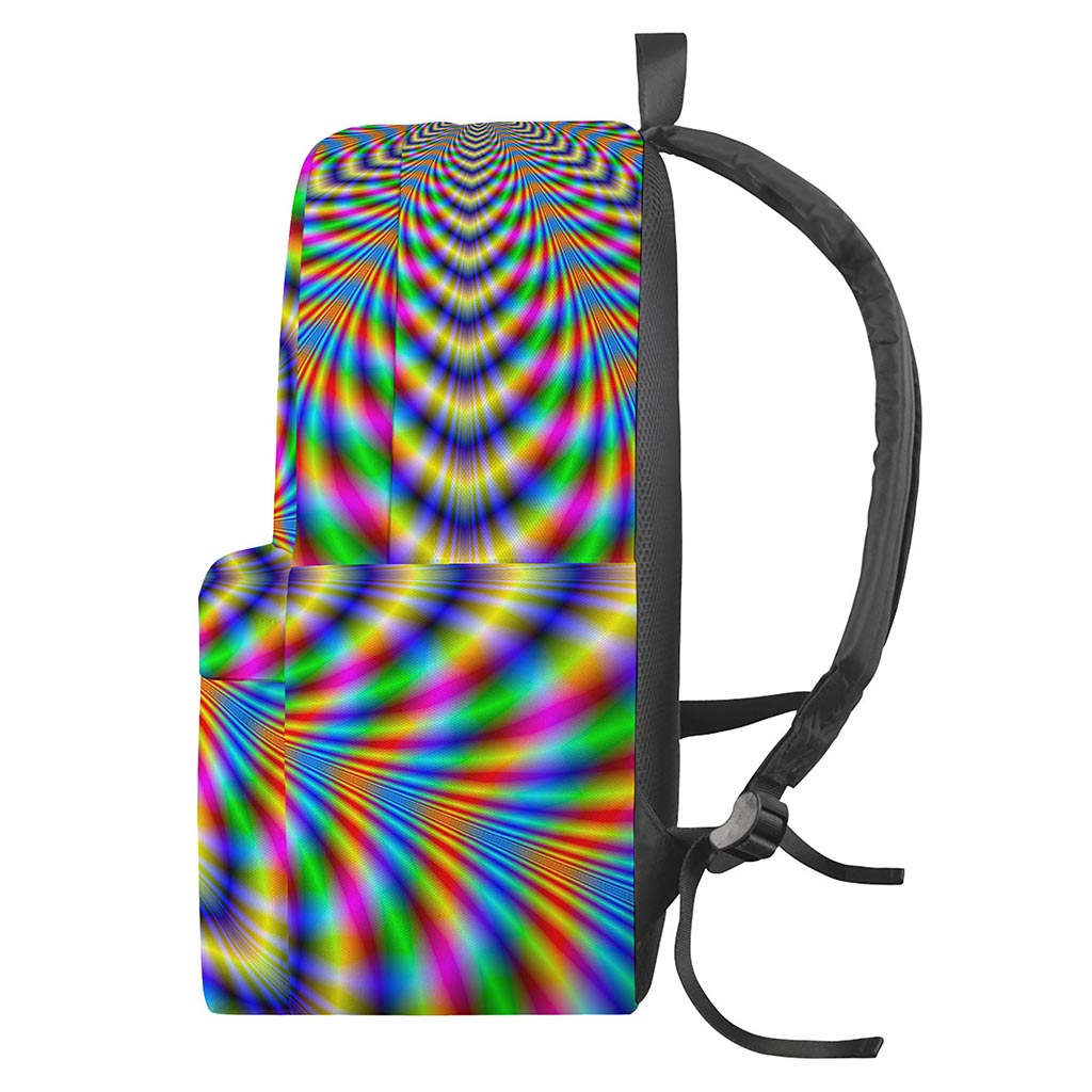 Octagonal Psychedelic Optical Illusion Backpack