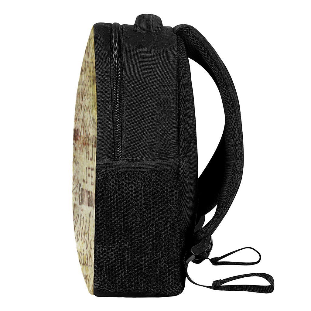 Old Religious Words Print Casual Backpack
