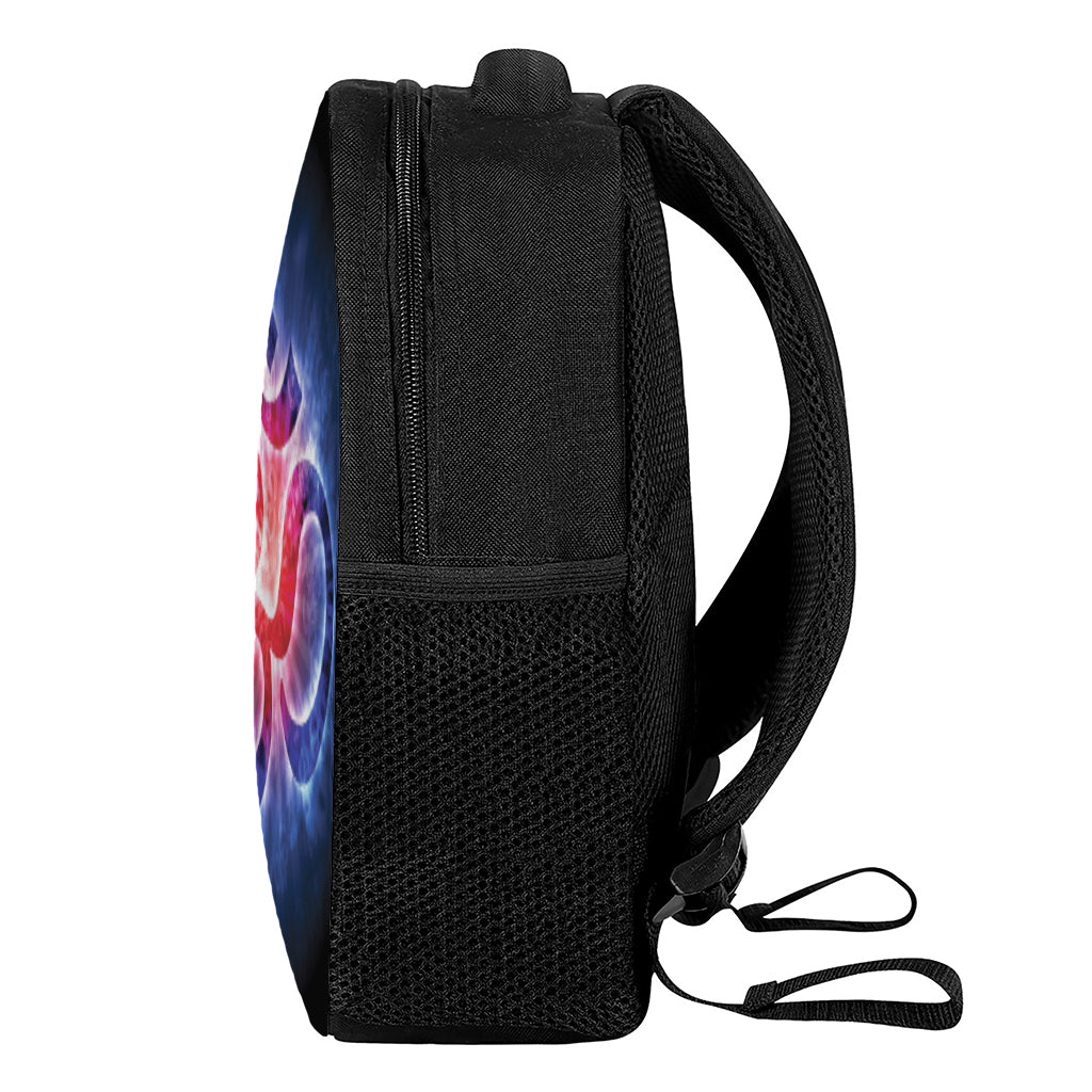 Om Sign Print Casual Backpack