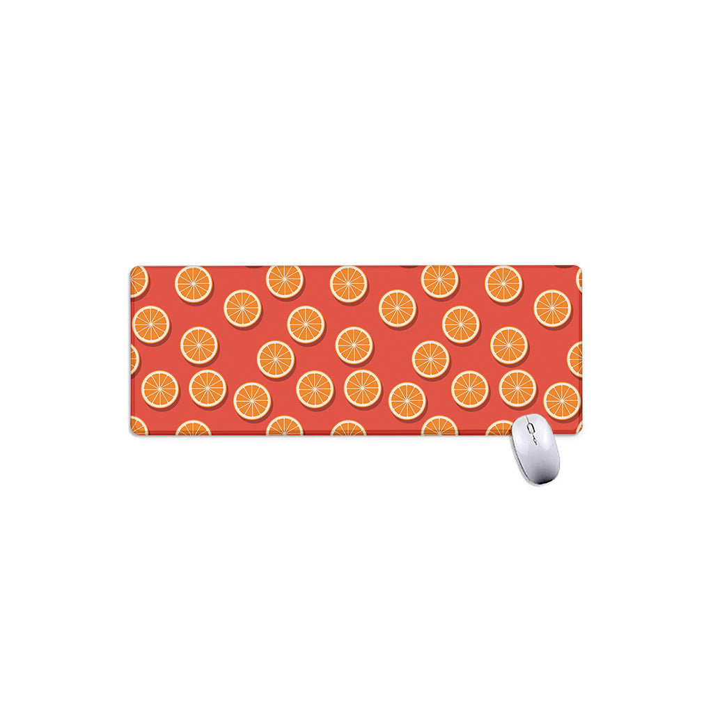 Orange Slices Pattern Print Extended Mouse Pad