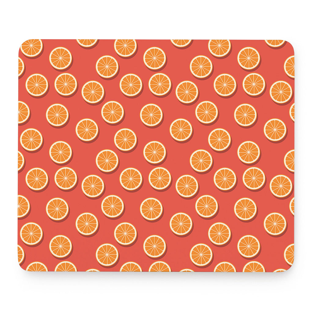 Orange Slices Pattern Print Mouse Pad