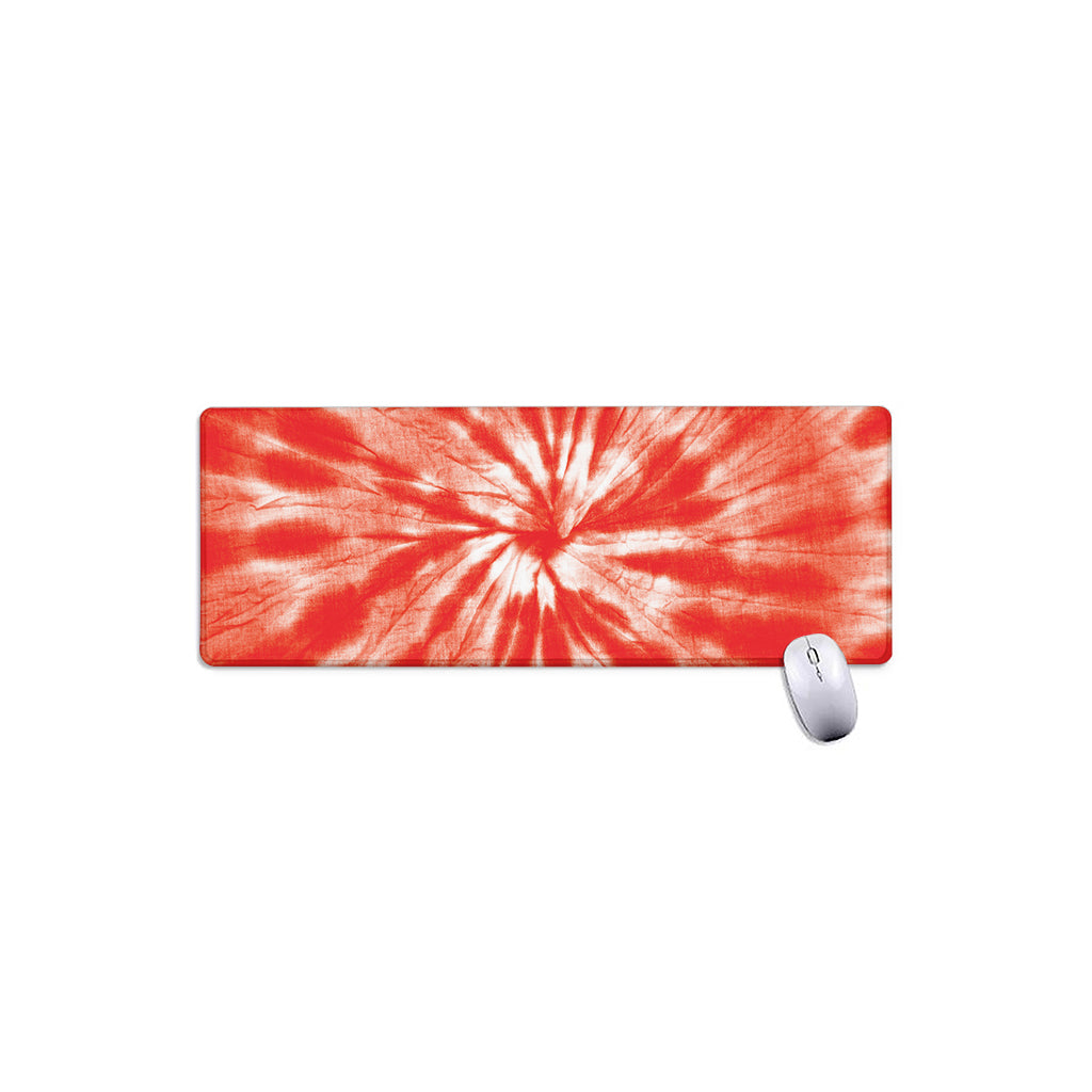 Orange Tie Dye Print Extended Mouse Pad