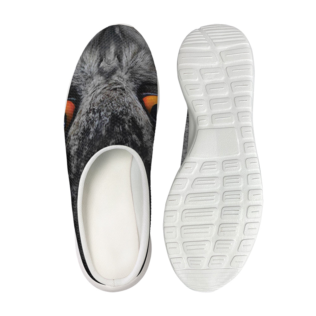 Owl Eyes Print Mesh Casual Shoes