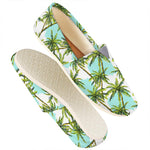 Palm Tree Tropical Pattern Print Casual Shoes