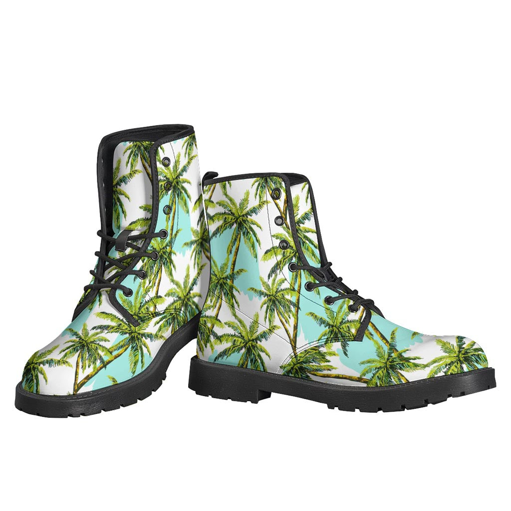 Palm Tree Tropical Pattern Print Backpack