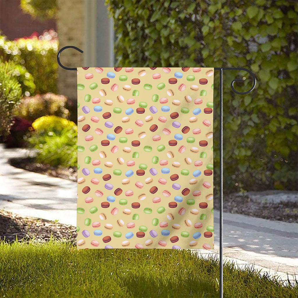 Pastel Macaron Pattern Print House Flag