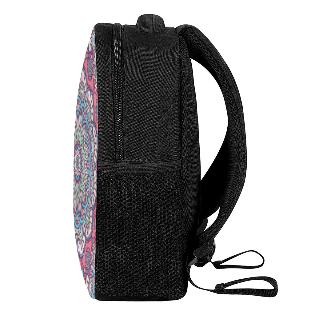 Pastel Mandala Bohemian Pattern Print Casual Backpack