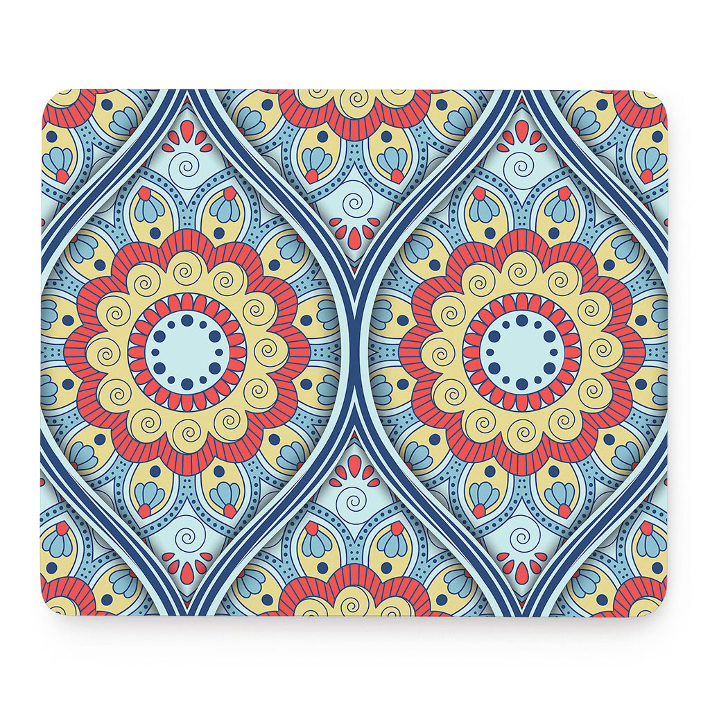 Pastel Ornament Mandala Print Mouse Pad