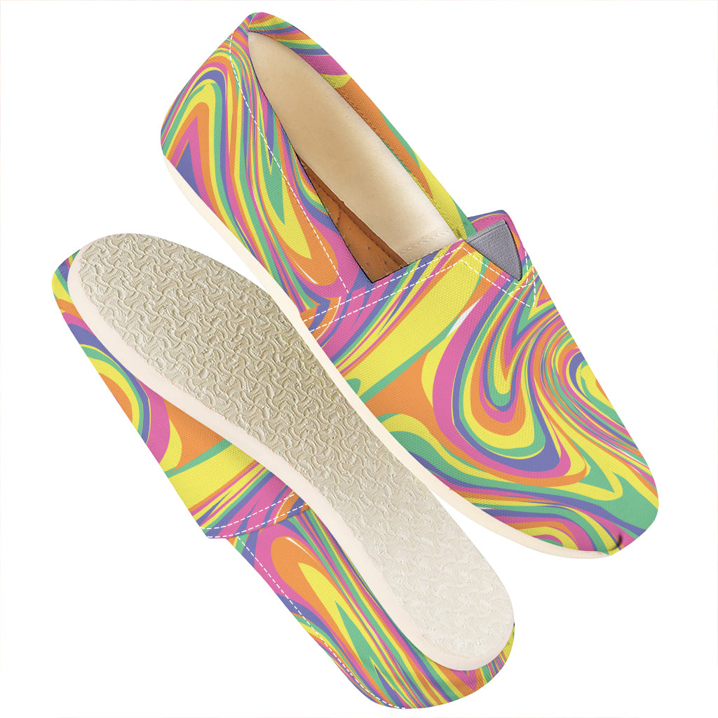 Pastel Rave Print Casual Shoes