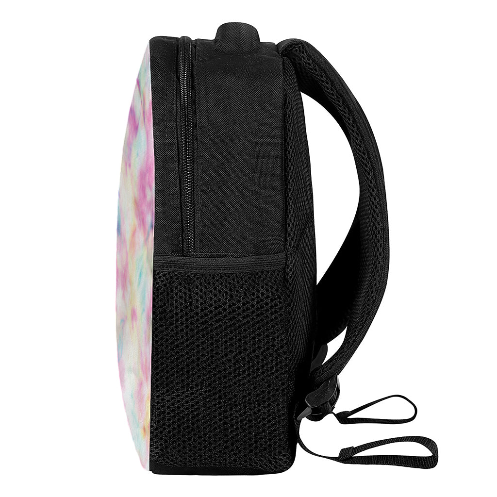 Pastel Tie Dye Print Casual Backpack