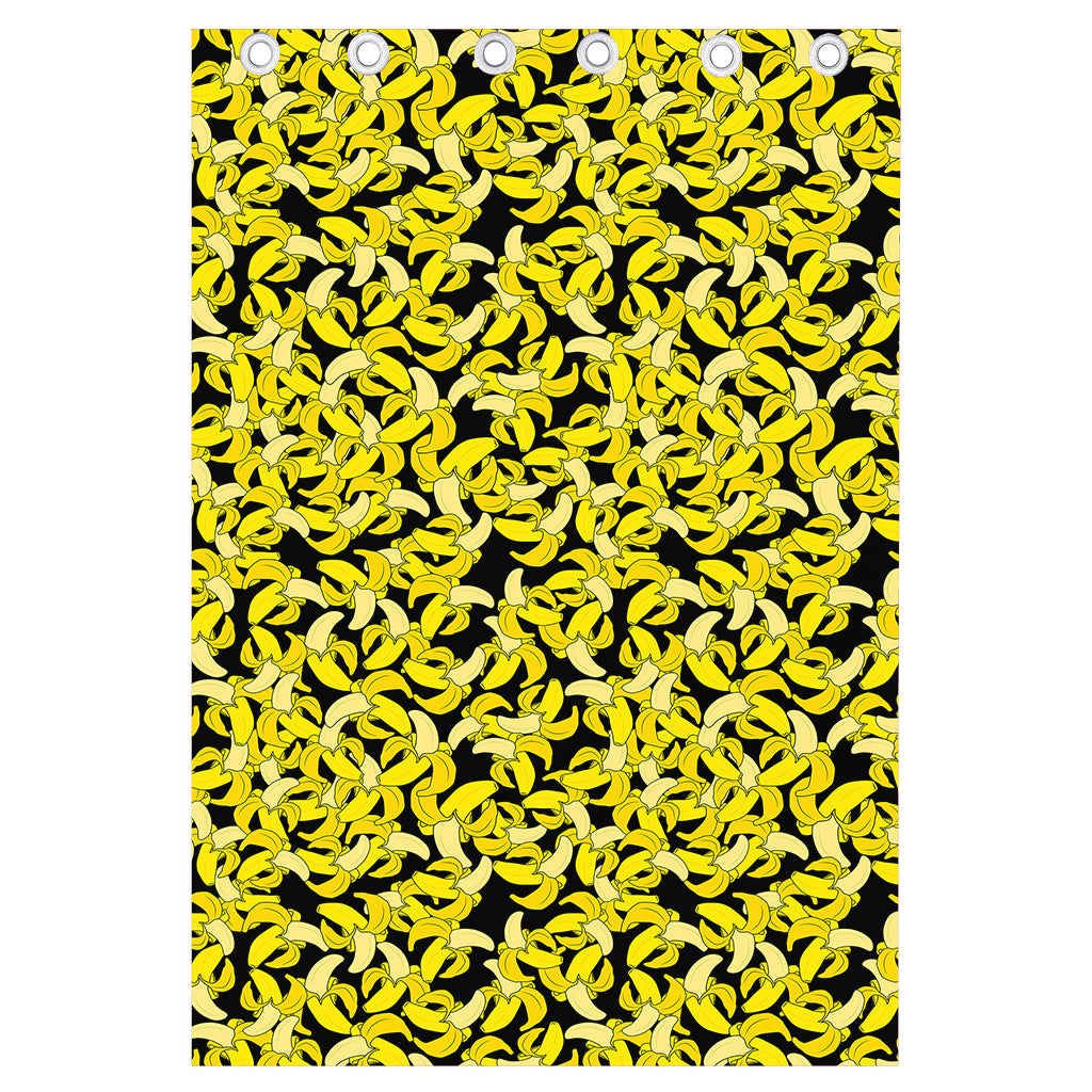 Peeled Banana Pattern Print Curtain