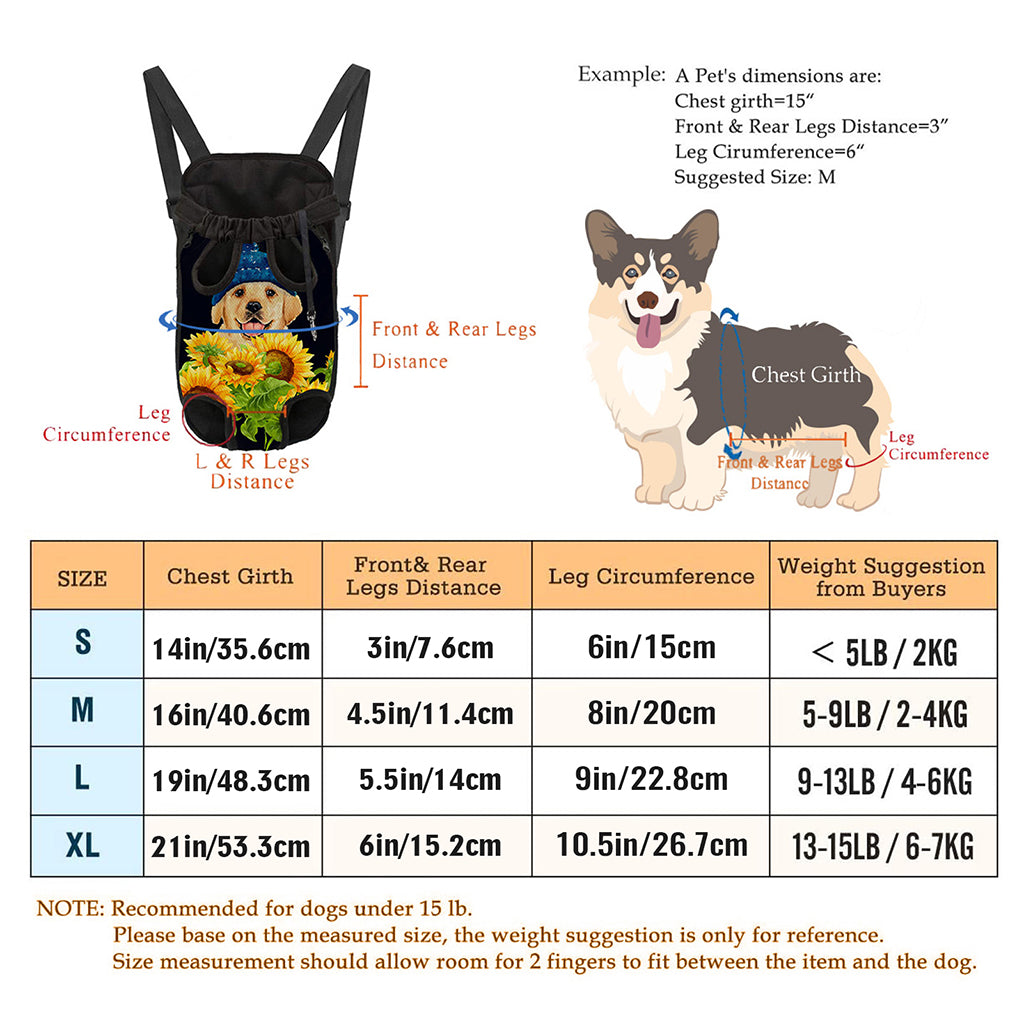 Spiral Fractal Print Pet Carrier Backpack