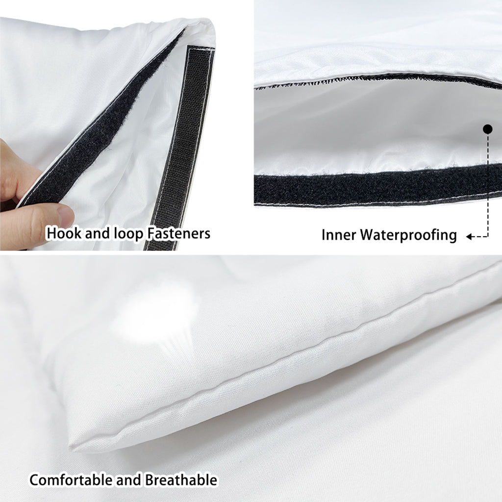 Black And White Wicca Gothic Print Pet Cooling Mat Cover