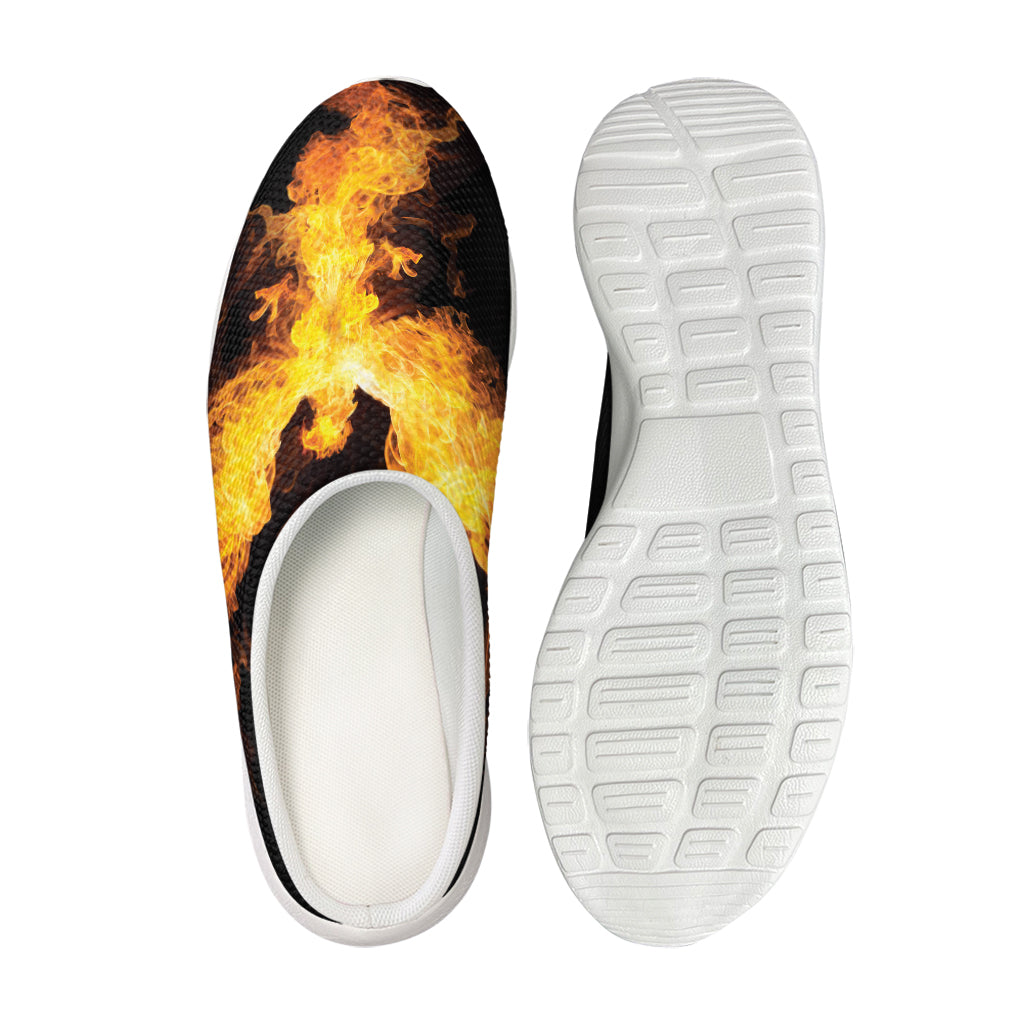 Phoenix Firebird Print Mesh Casual Shoes