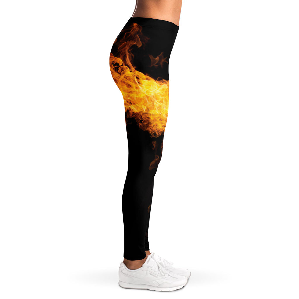 Phoenix Firebird Print Women's Leggings