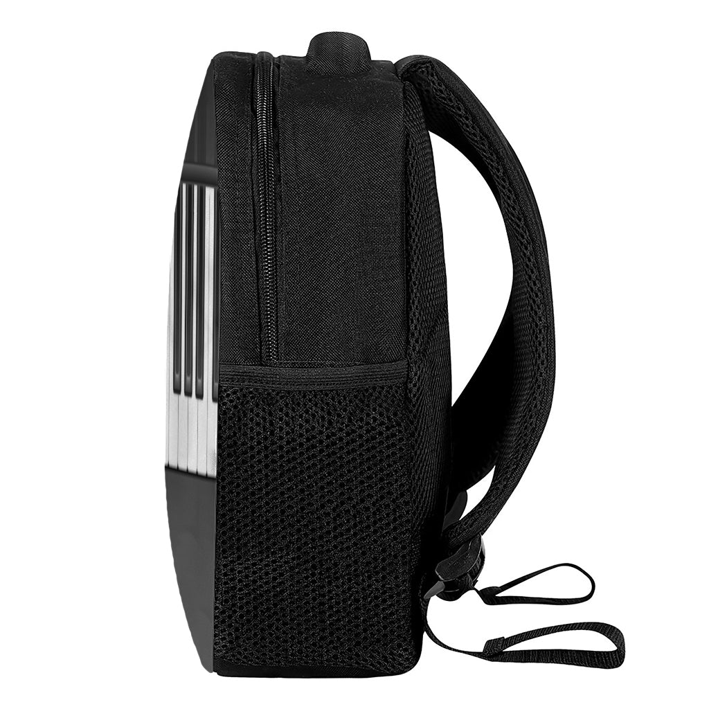 Piano Keyboard Print Casual Backpack