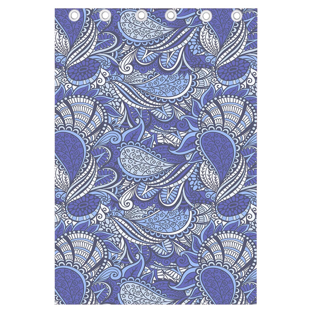 Pigeon Floral Bohemian Pattern Print Curtain