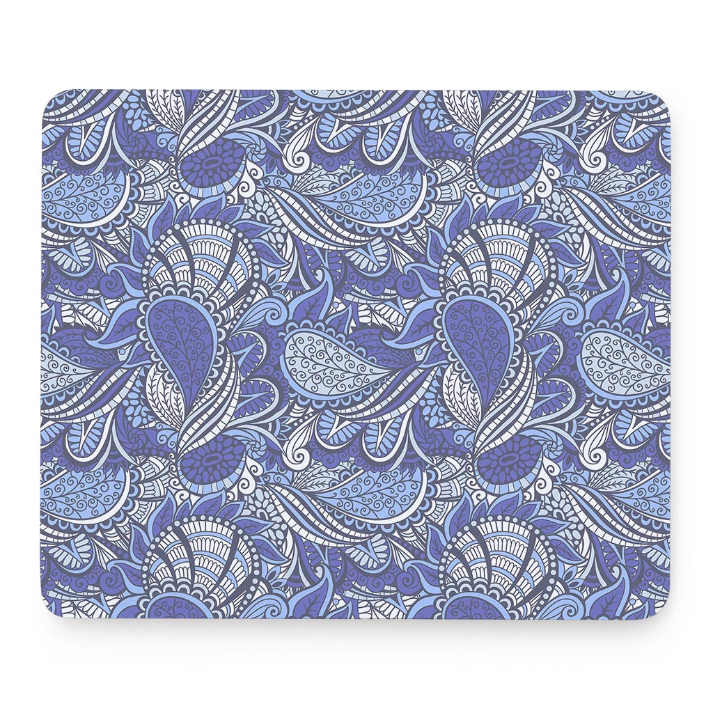Pigeon Floral Bohemian Pattern Print Mouse Pad