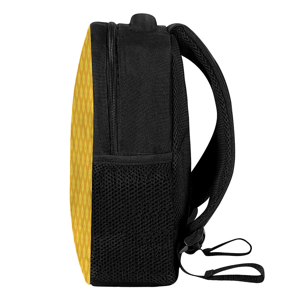 Pineapple Print Casual Backpack
