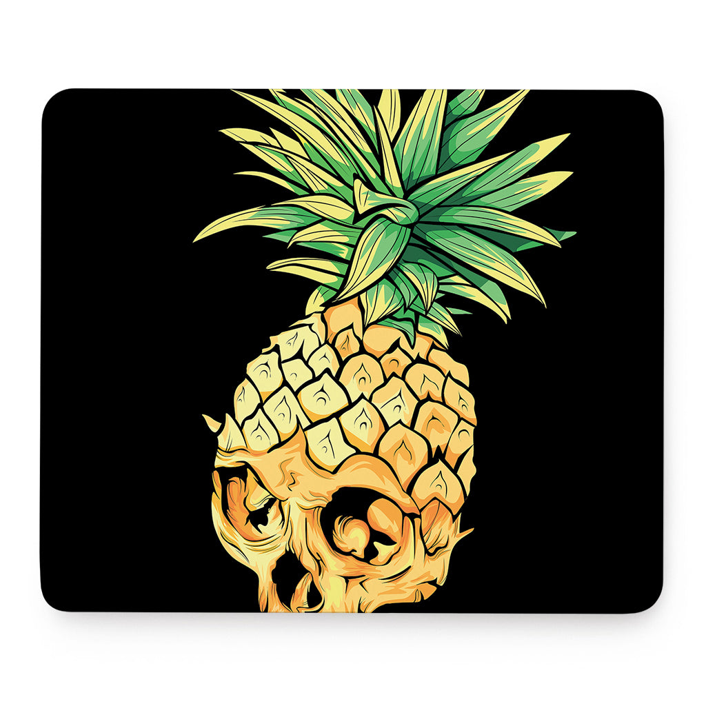 Pineapple Skull Print Mouse Pad