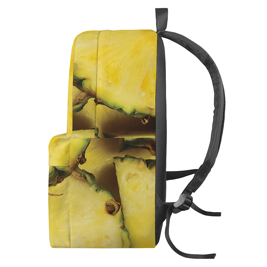 Pineapple Slices Print Backpack
