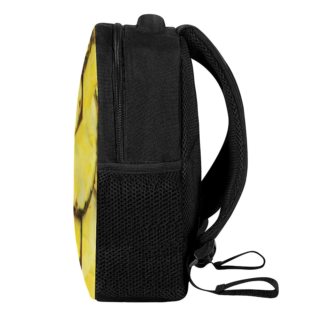 Pineapple Slices Print Casual Backpack