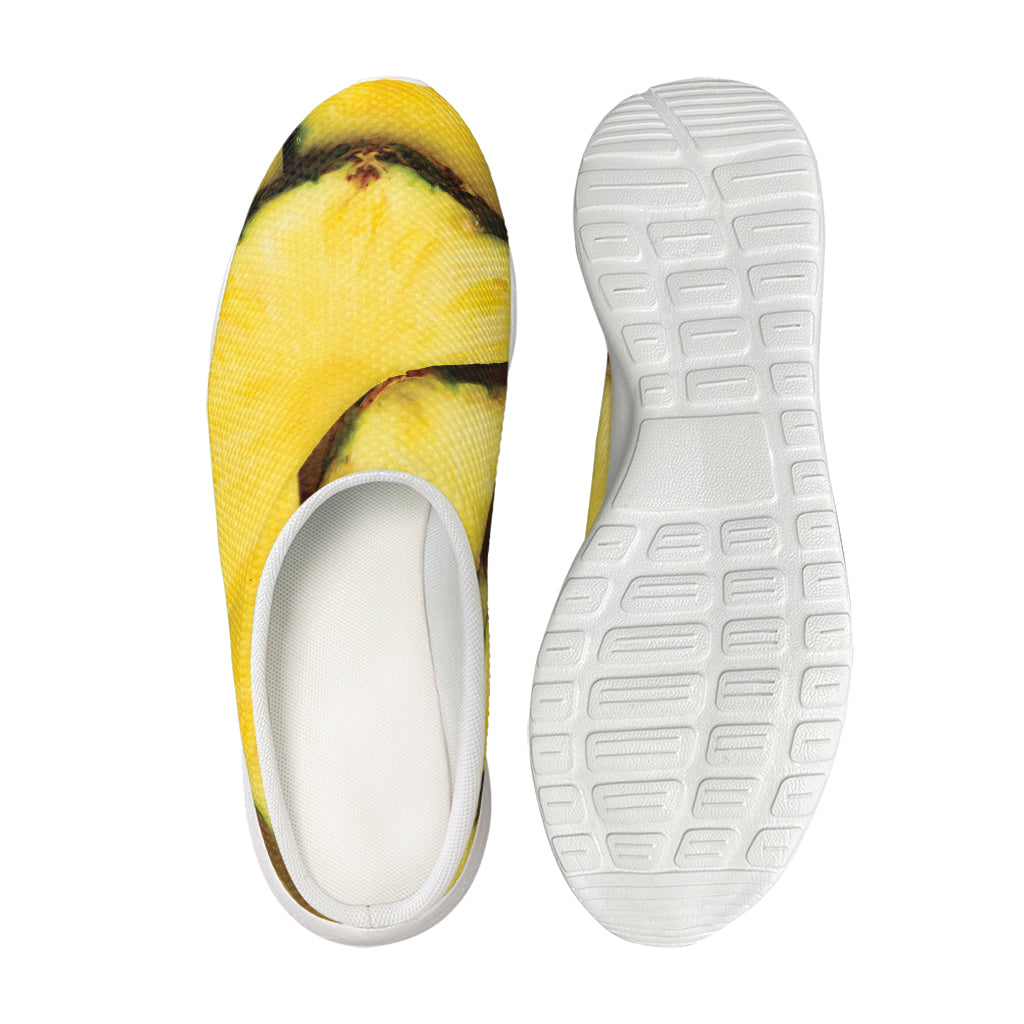 Pineapple Slices Print Mesh Casual Shoes