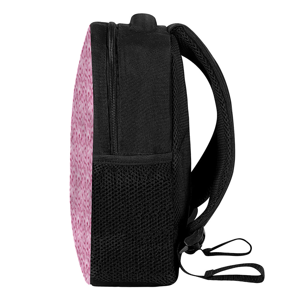 Pink Octopus Tentacles Pattern Print Casual Backpack