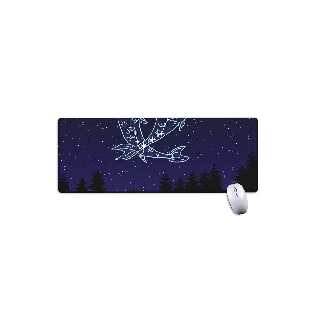 Pisces Constellation Print Extended Mouse Pad