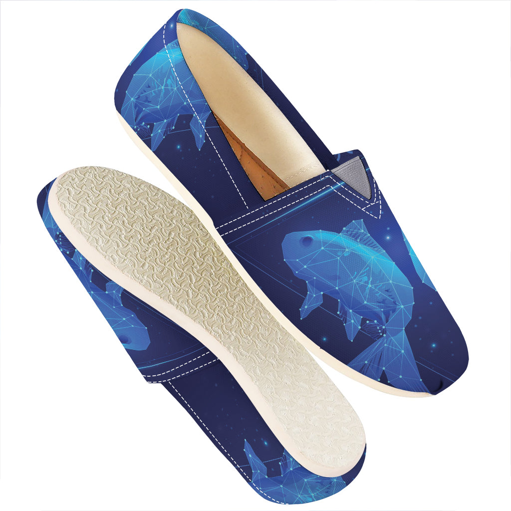 Pisces Horoscope Sign Print Casual Shoes