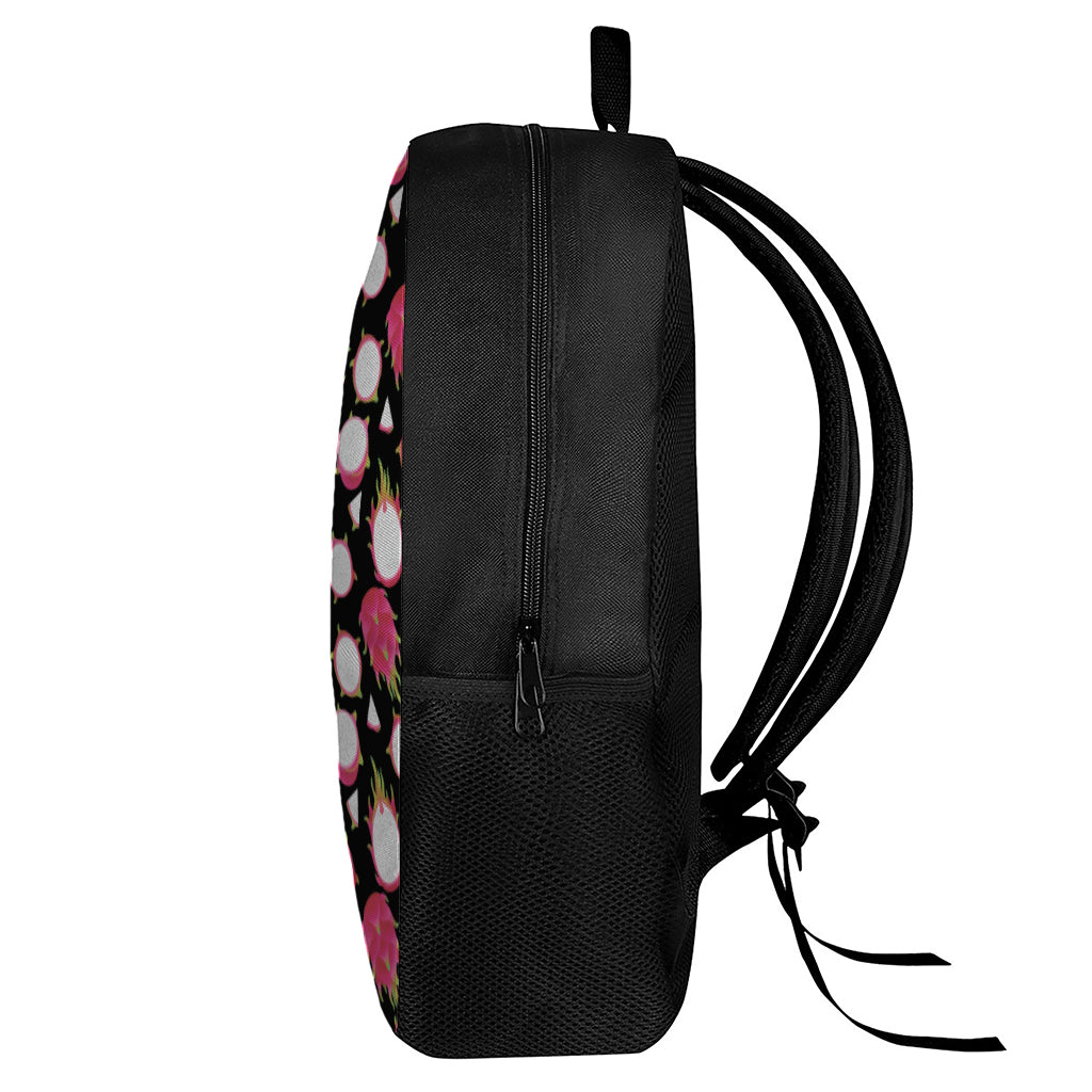 Pitaya Pattern Print 17 Inch Backpack