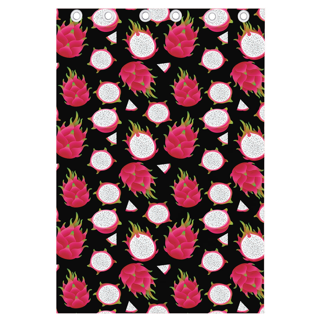 Pitaya Pattern Print Curtain